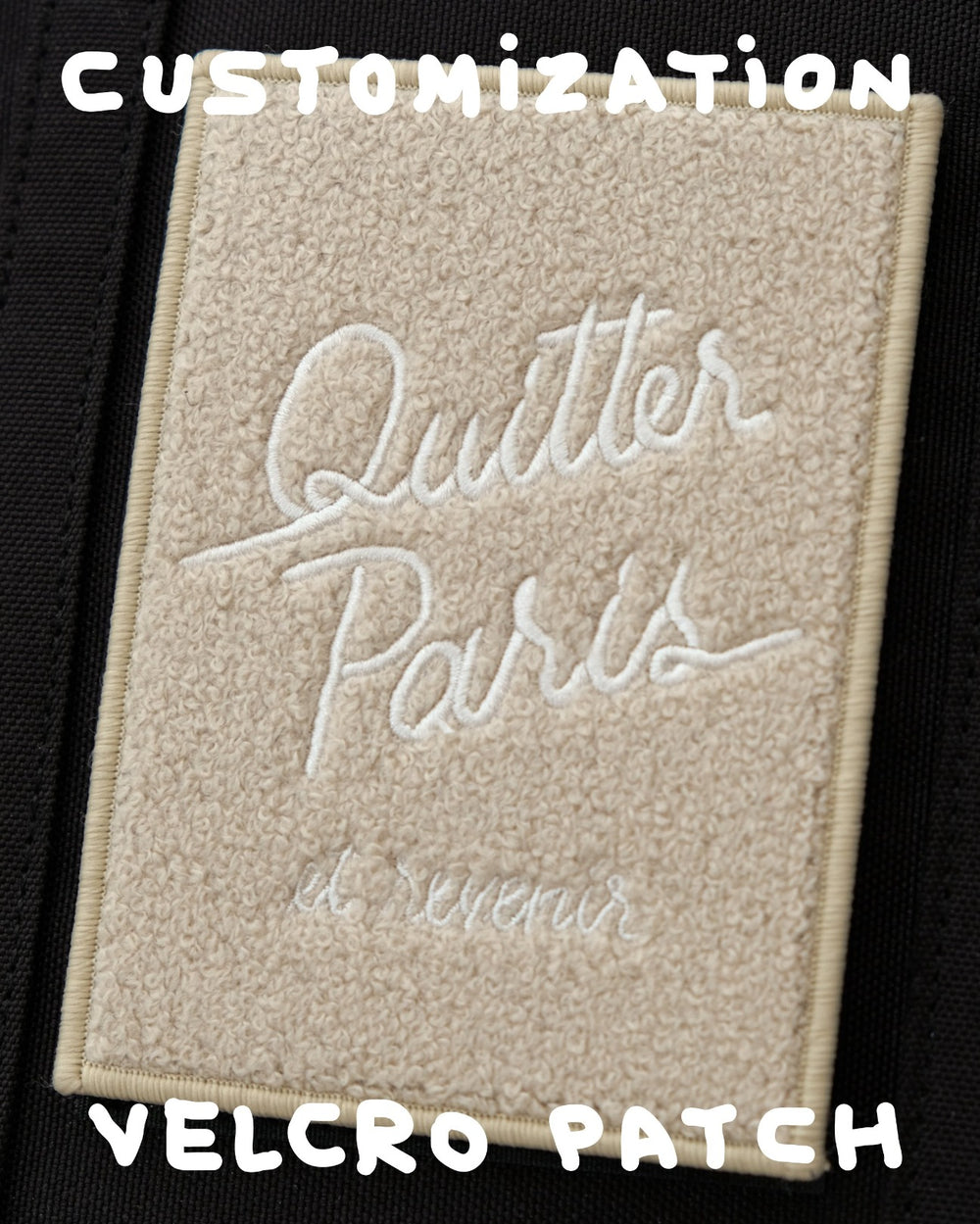 BASTILLE backpack + QUITTER PARIS BEIGE