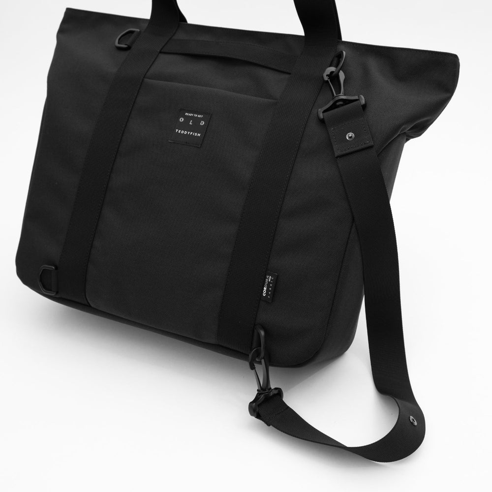 31/TF_CORDURA® BLACK - Teddyfish handcrafted designer bags