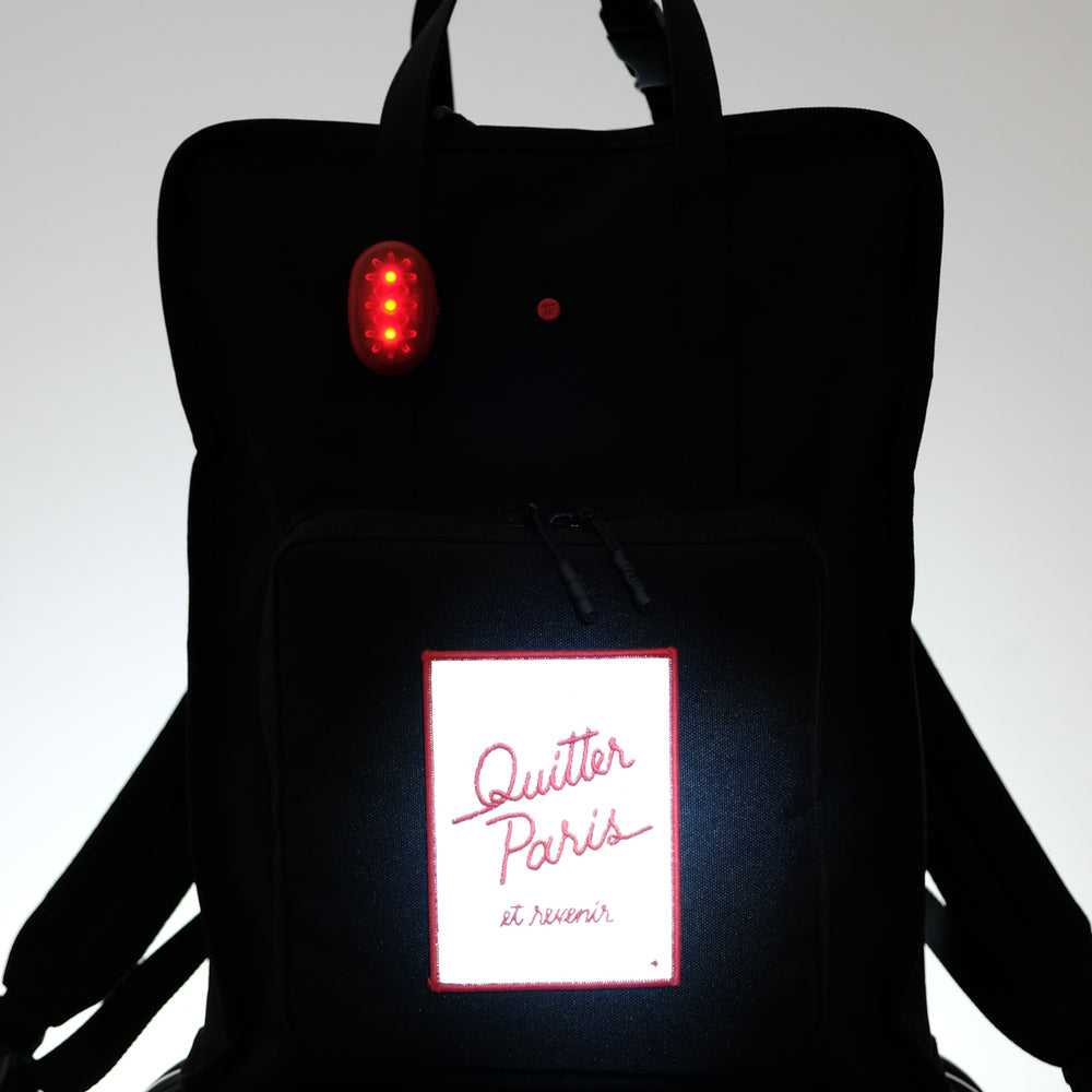 BASTILLE backpack + QUITTER PARIS REFLECTIVE