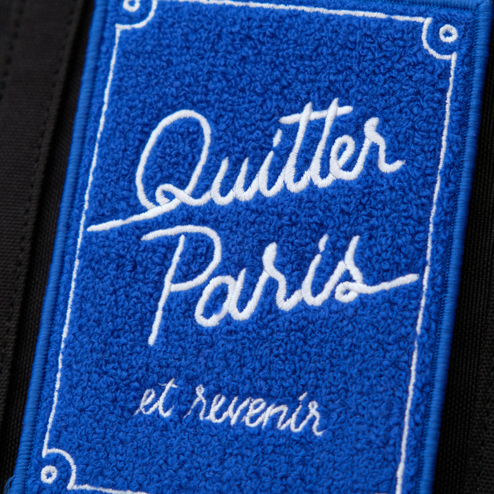 QUITTER PARIS BLUE chenille patch
