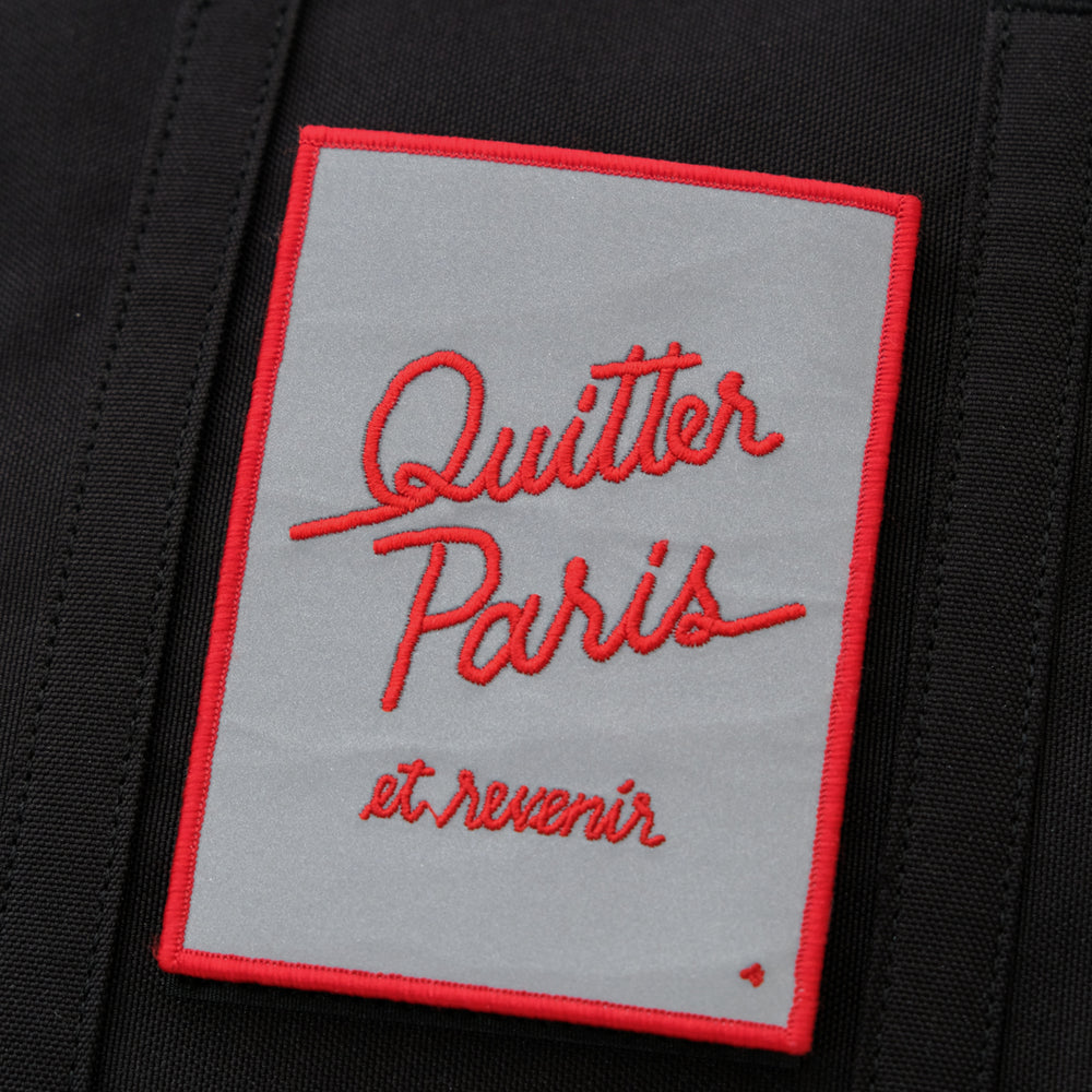 QUITTER PARIS REFLECTIVE patch